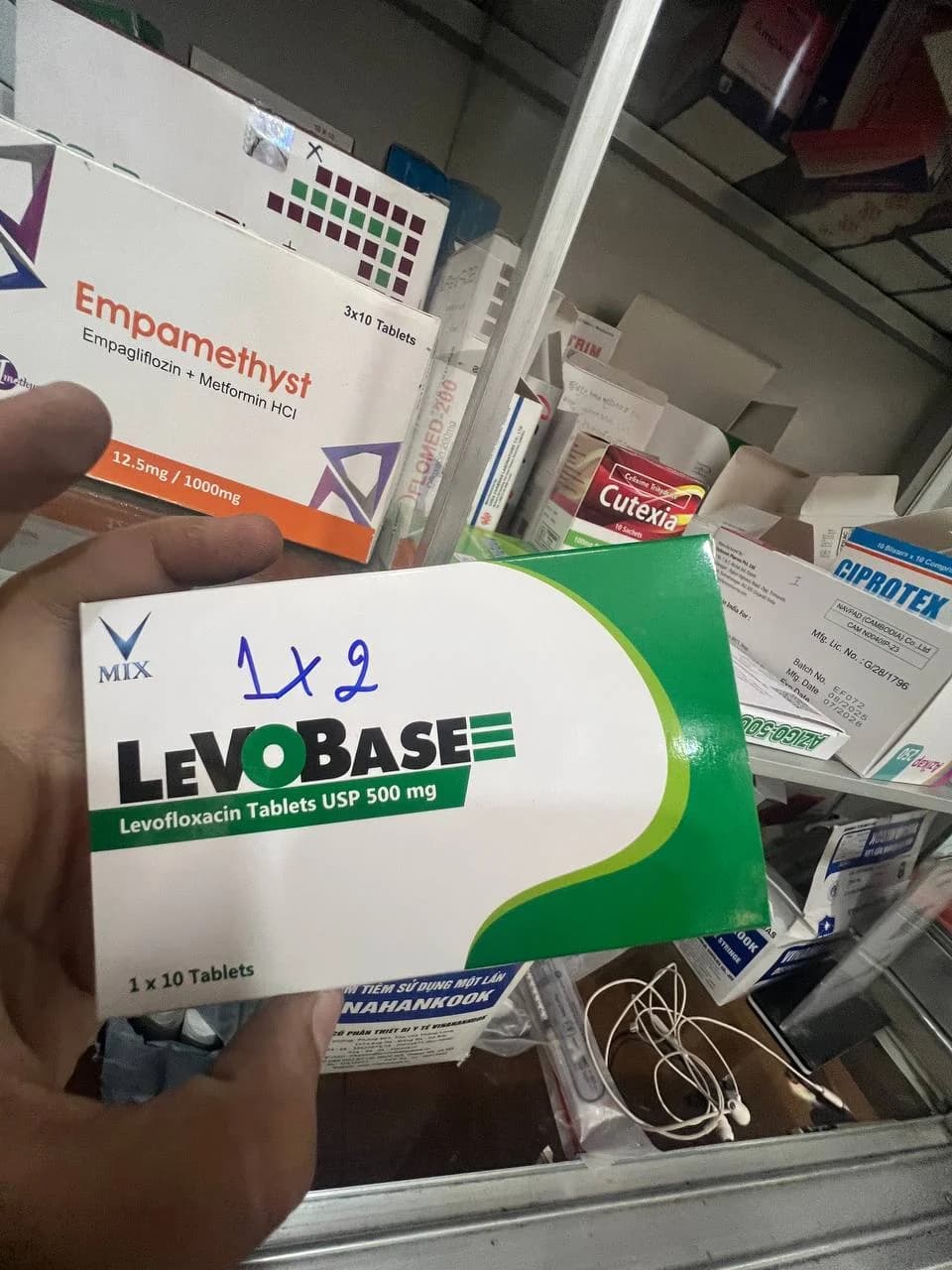 LEVOBASE 500mg