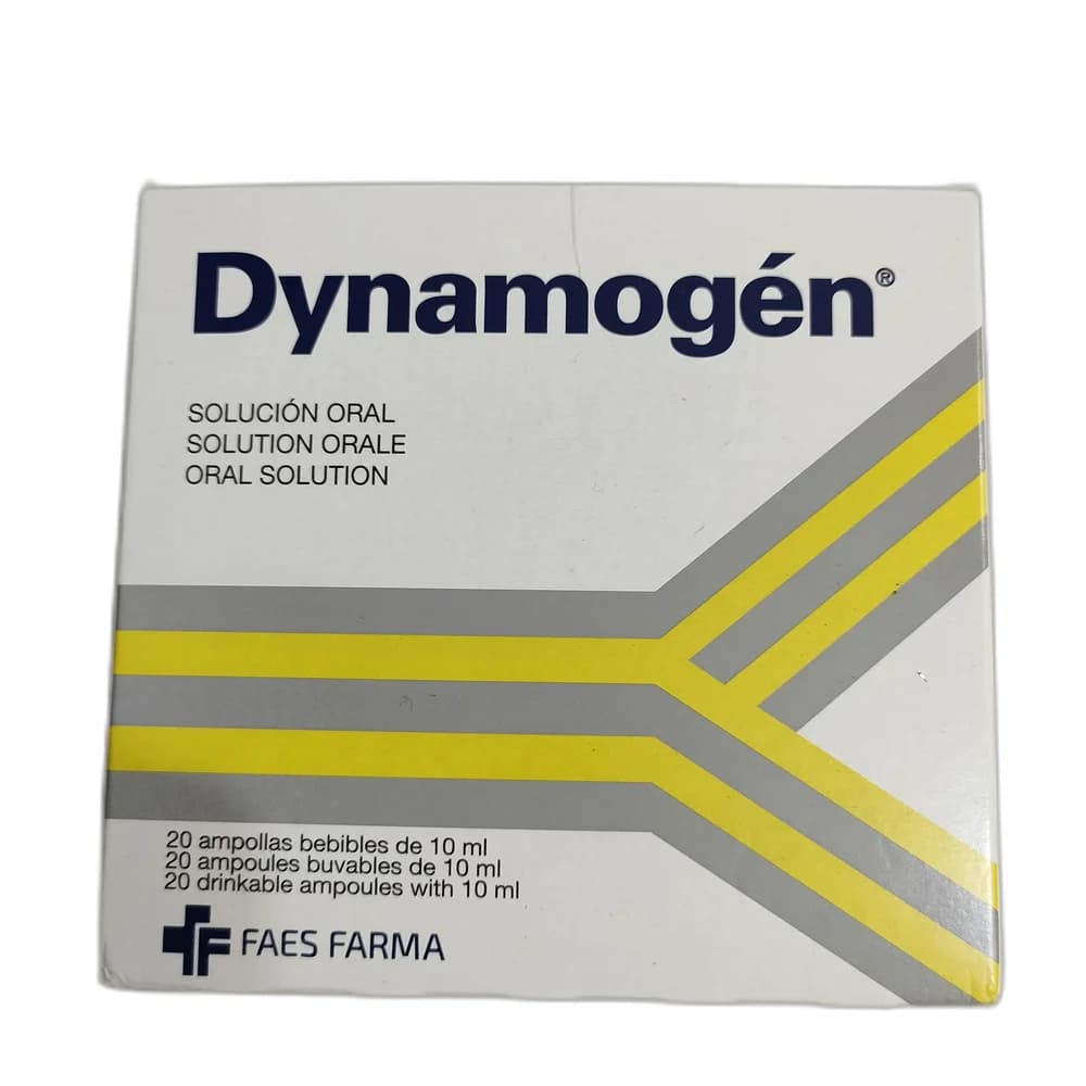 Dynamogen Cyproheptadine 3 mg / Arginine aspartate 1 g per 10 ml ampoule