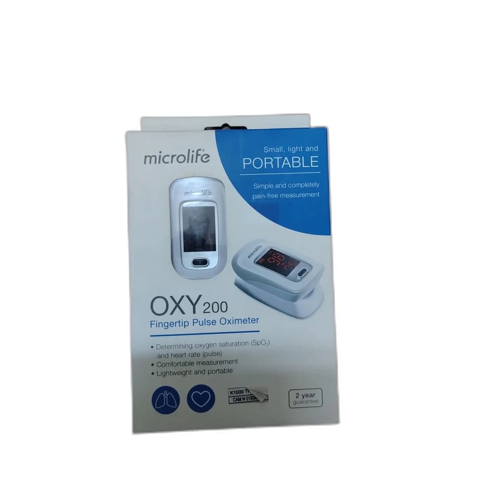 Microlife OXY200 SpO2 70-100%, Pulse 30-250 bpm