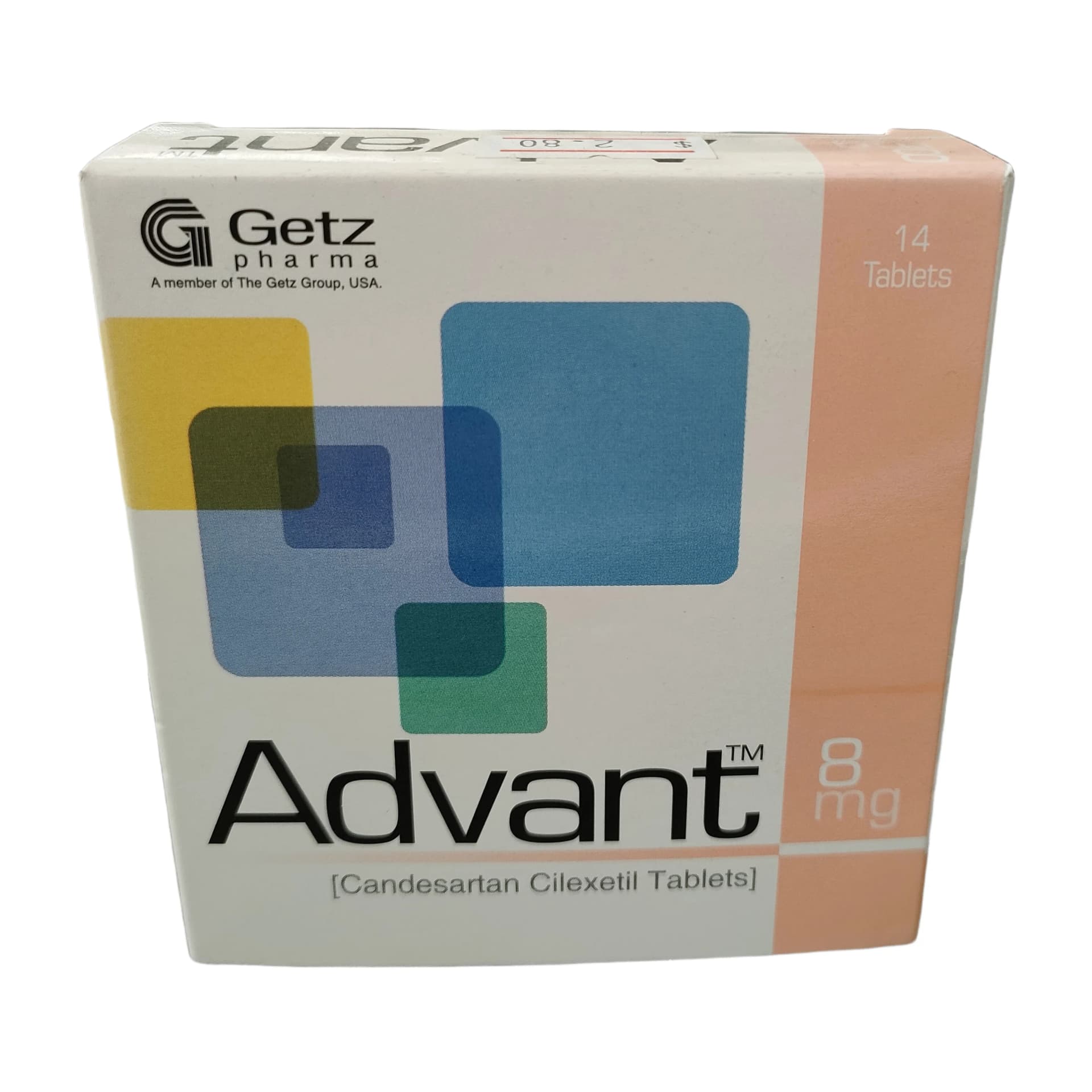 Advant 8 mg