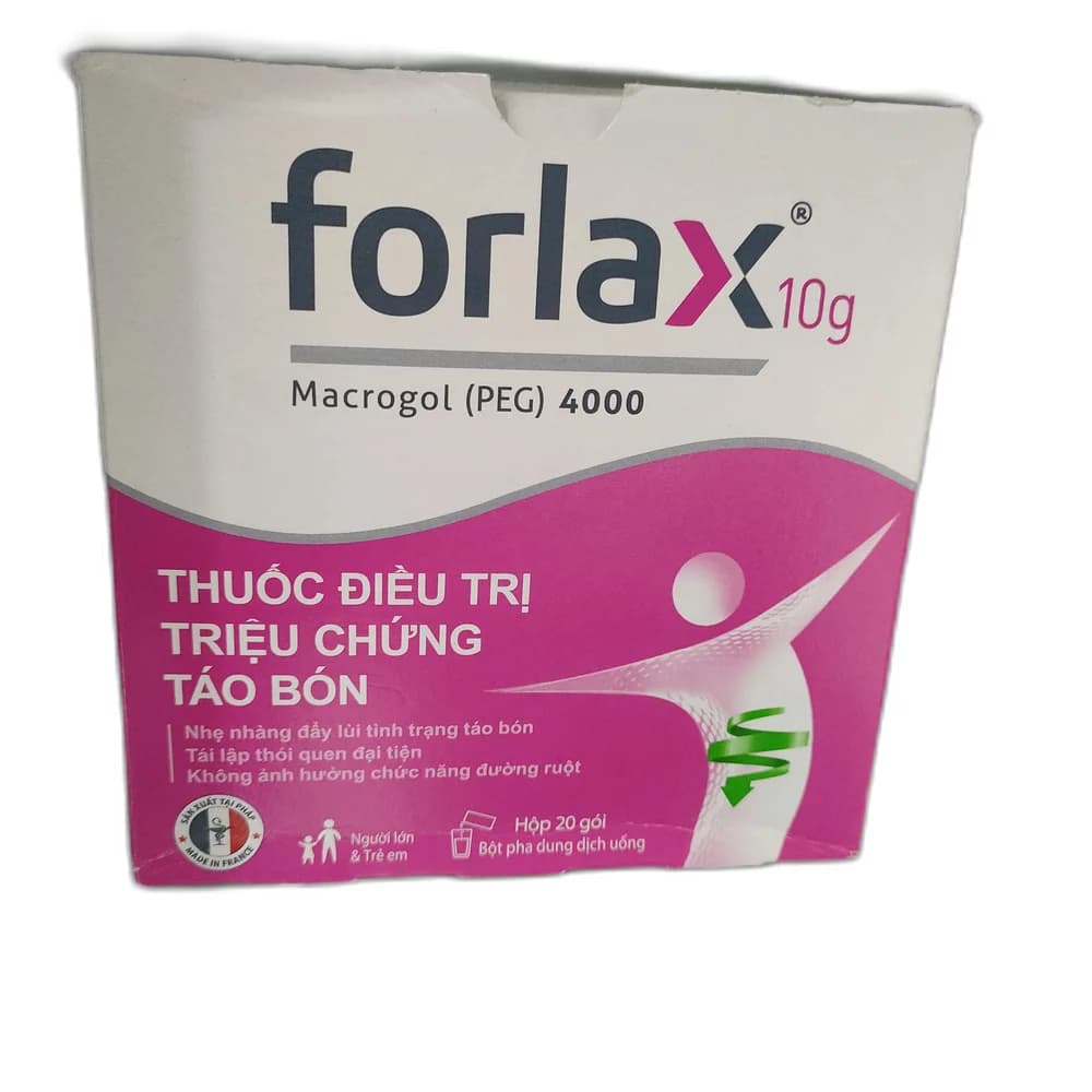 Forlax Macrogol (PEG) 4000 10g sachets, box of 20