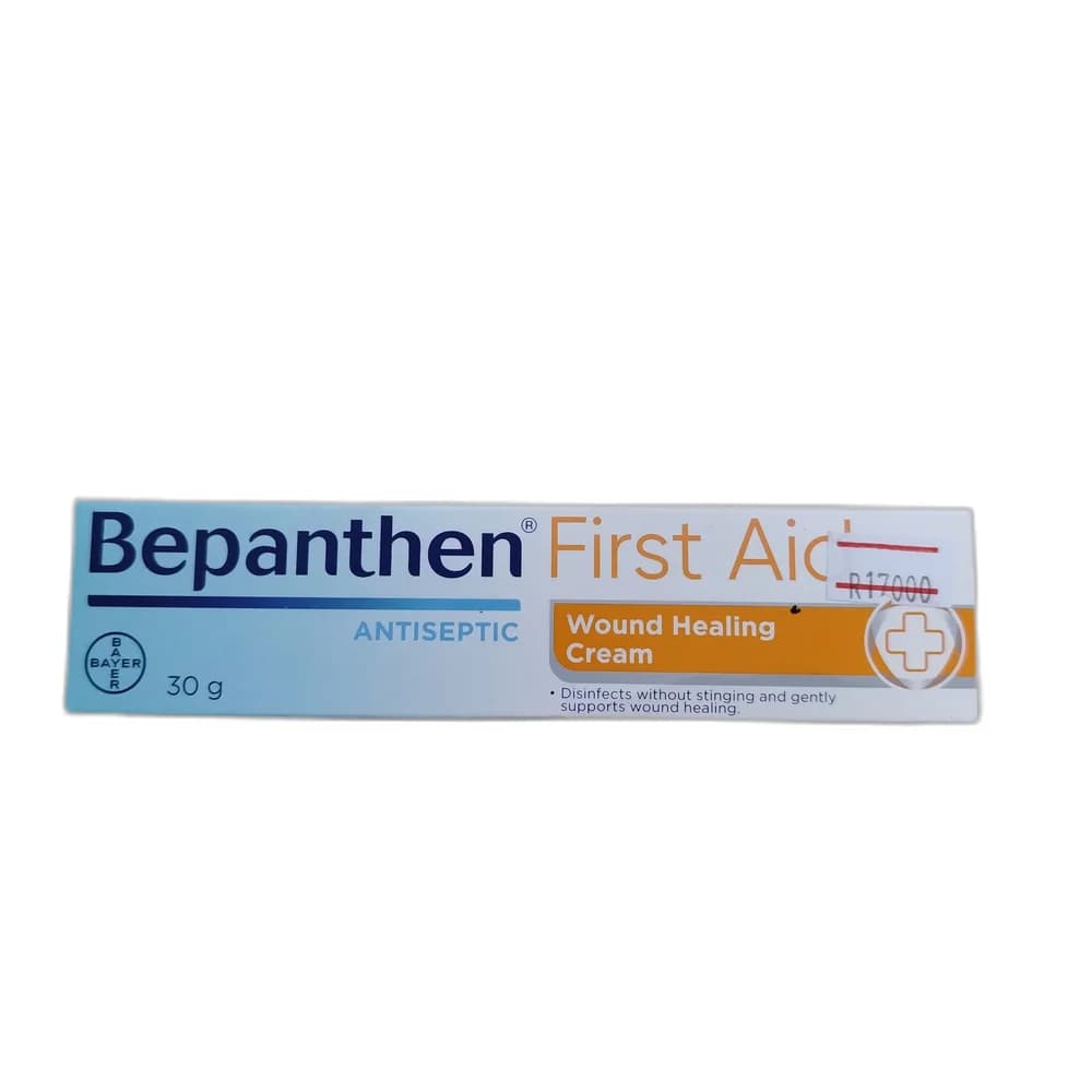Bepanthen First Aid 30 g (50 mg dexpanthenol + 5 mg chlorhexidine hydrochloride per gram)