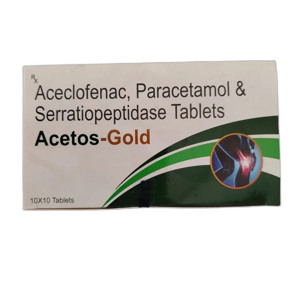 Acetos-Gold 100 mg / 325 mg / 15 mg