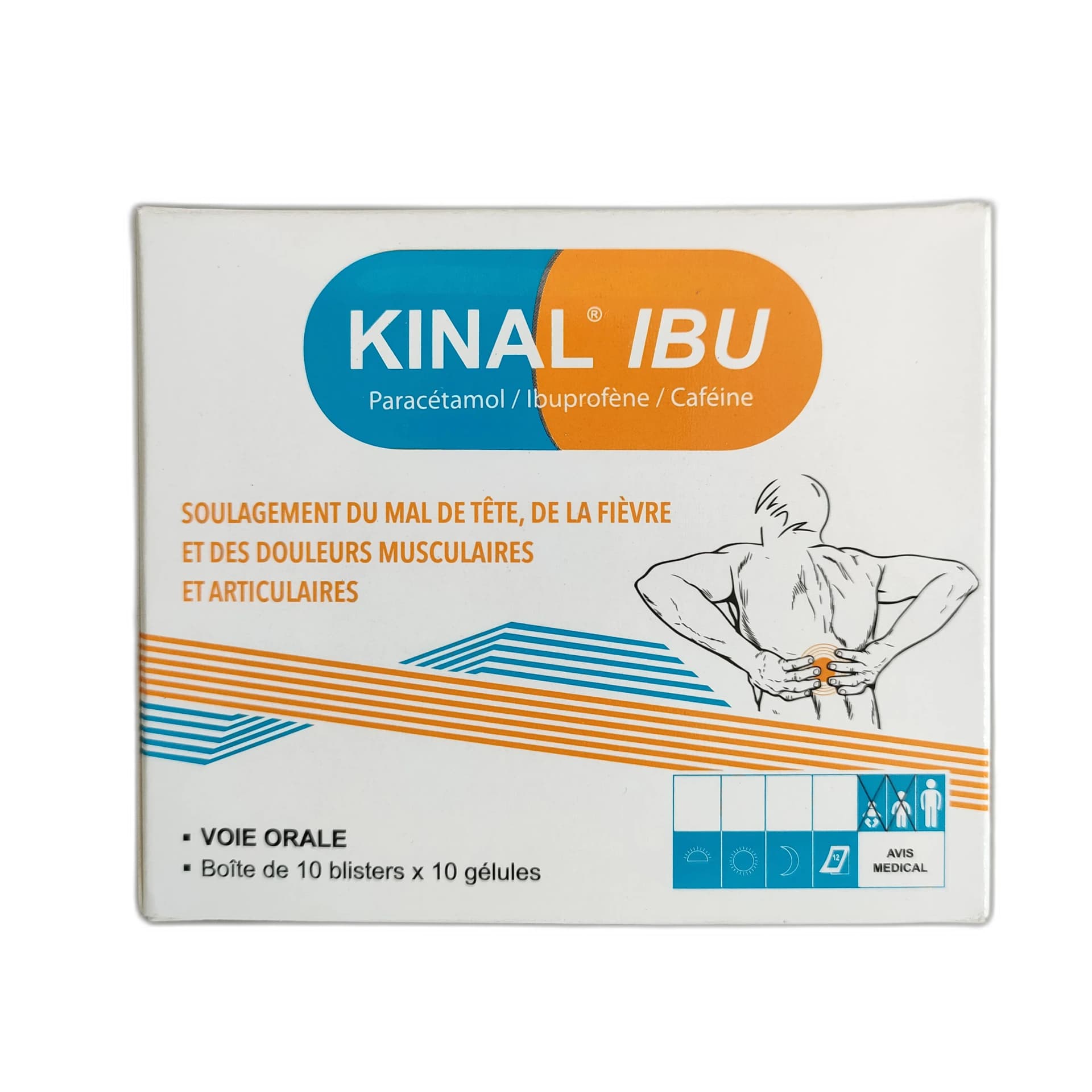 Kinal IBU 325 mg / 200 mg / 30 mg