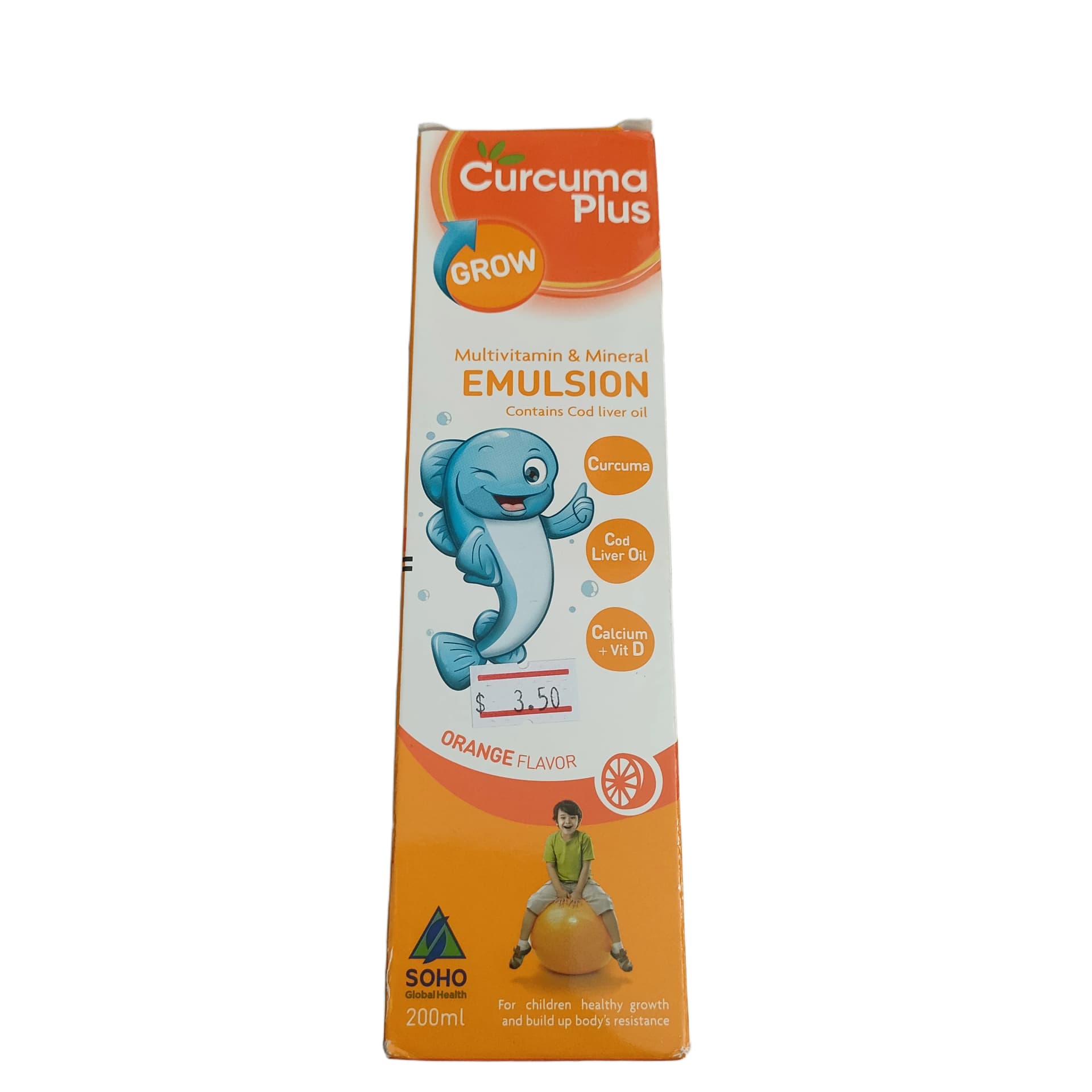 Curcuma Plus Grow Emulsion 200mL
