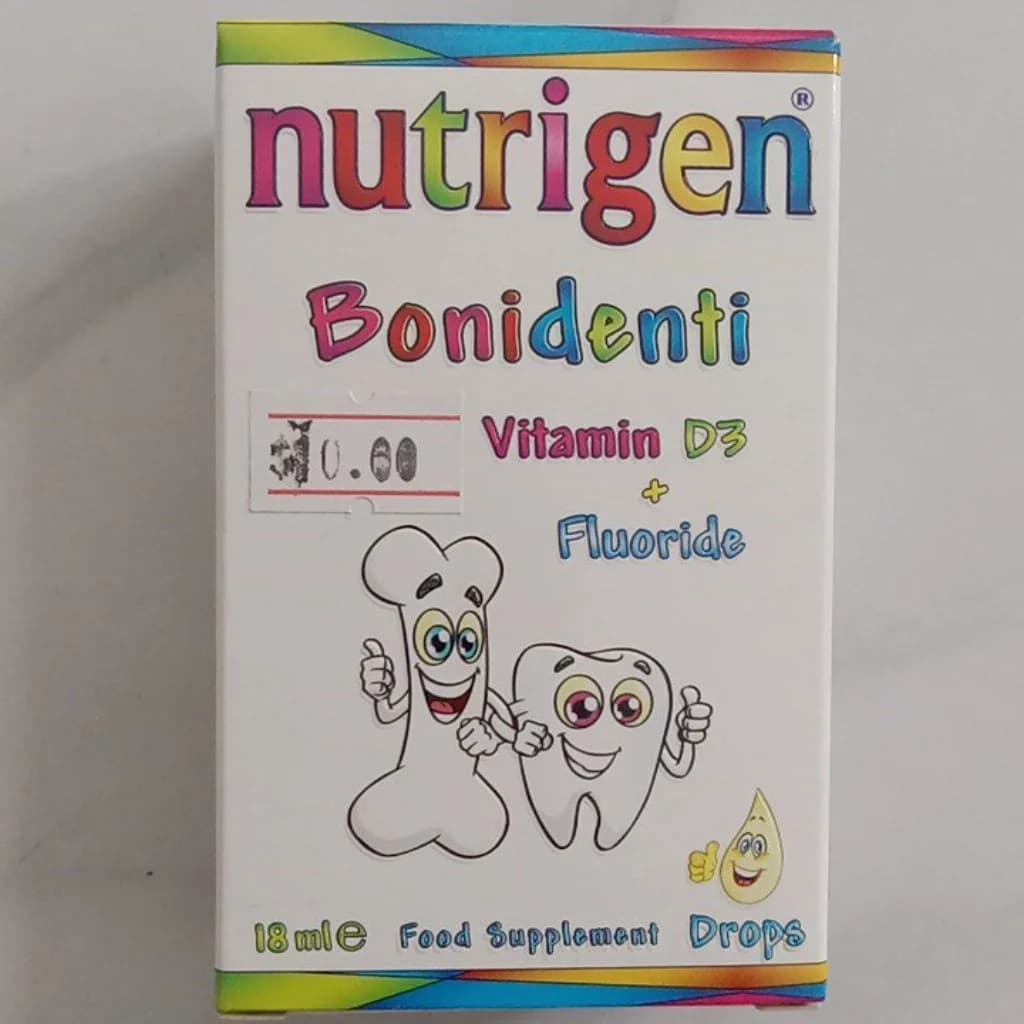 Nutrigén Bonidenti Vitamin D3 + Fluoride