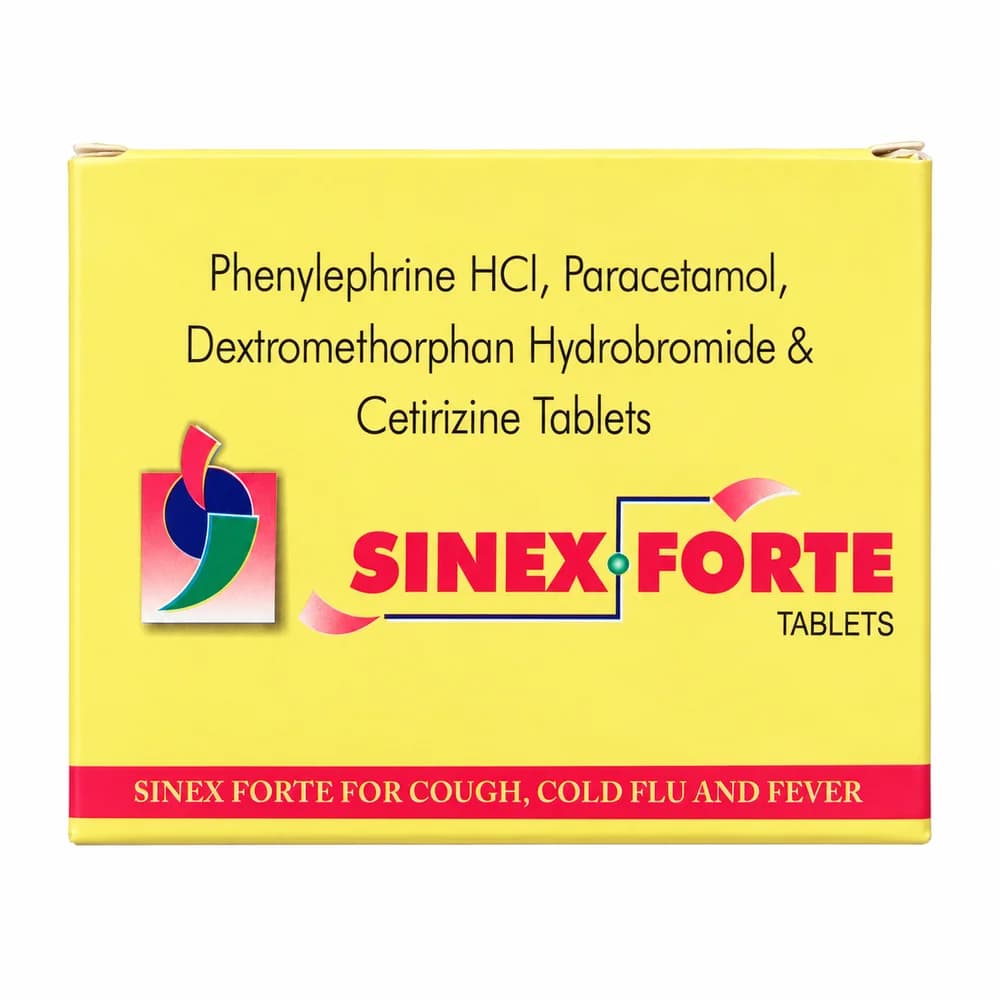 Sinex Forte 5 mg / 500 mg / 10 mg / 5 mg