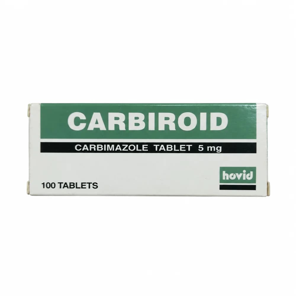 Carbiroid 5 mg tablets
