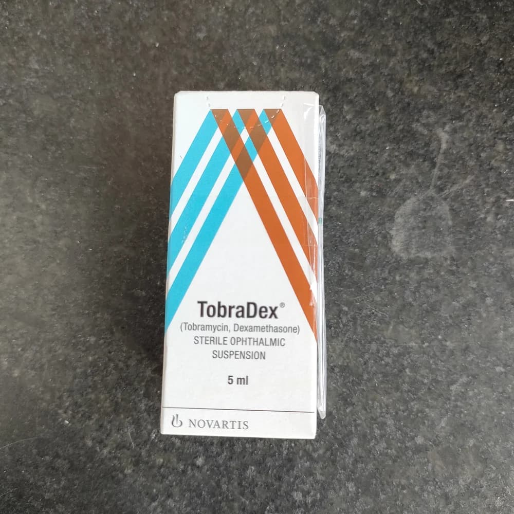 TobraDex 3mg/1mg per ml