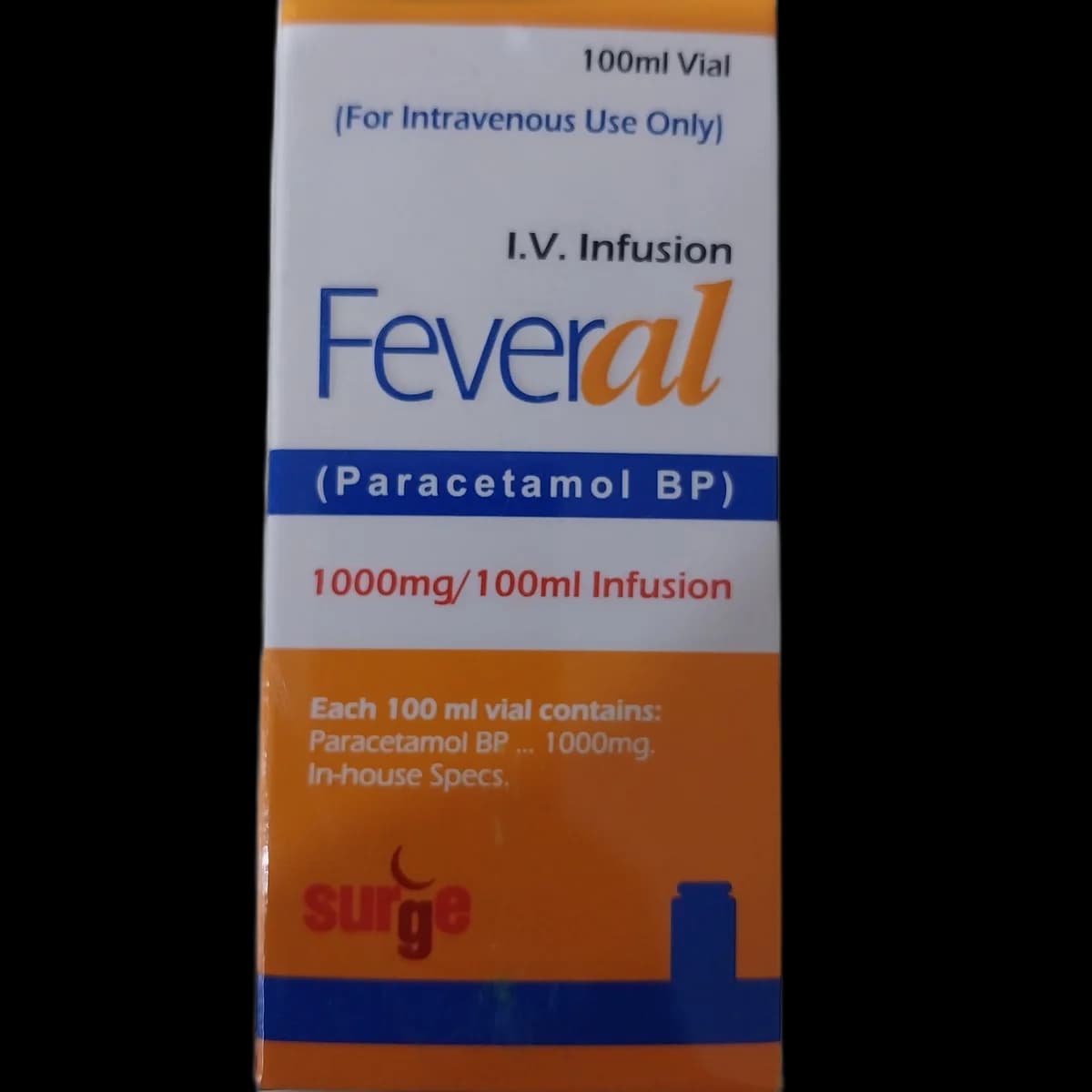 Feveral I.V. Infusion 1000mg/100ml 1000mg/100ml