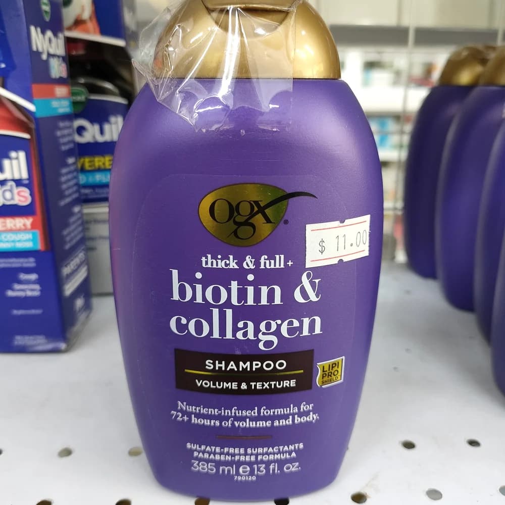OGX Thick & Full + Biotin & Collagen Shampoo 385 mL