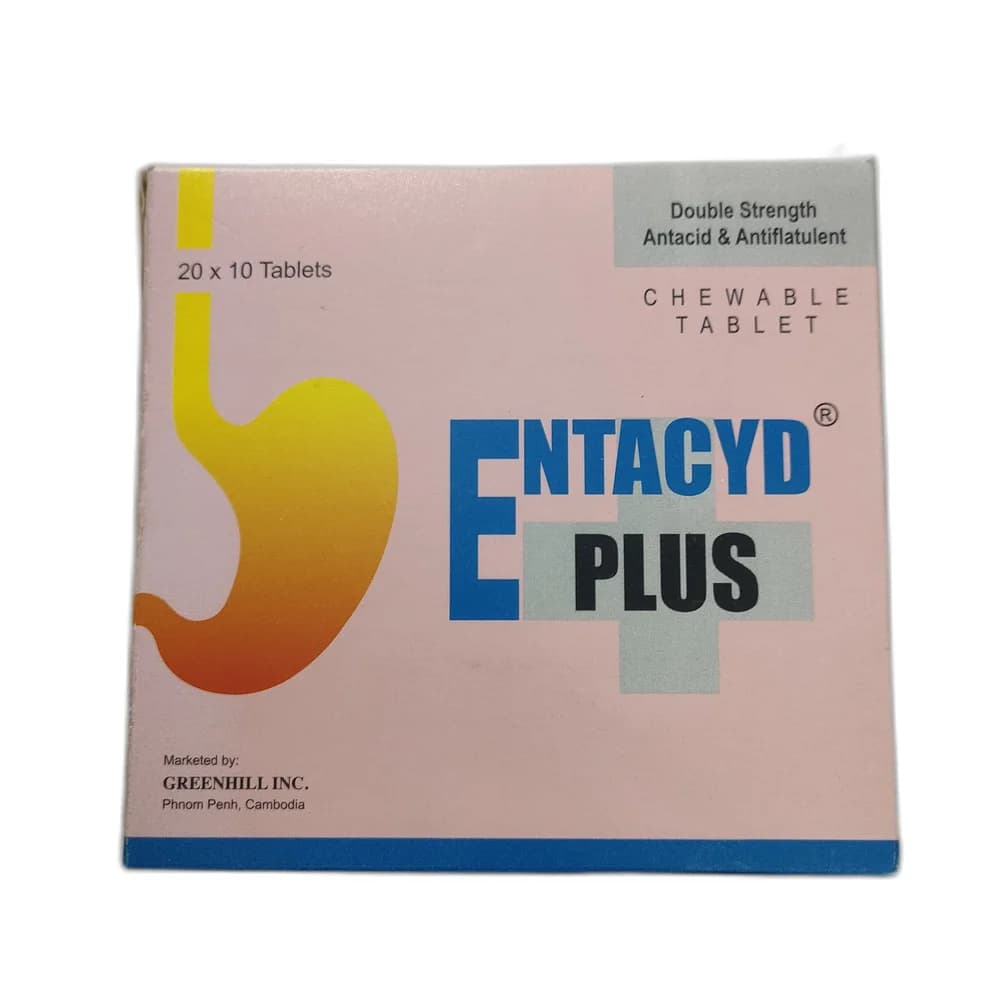 Entacyd Plus 400 mg / 400 mg / 30 mg per tablet