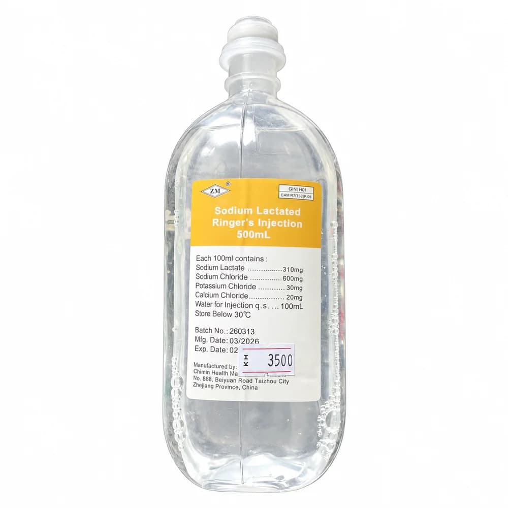 Sodium Lactated Ringer's Injection 500 mL