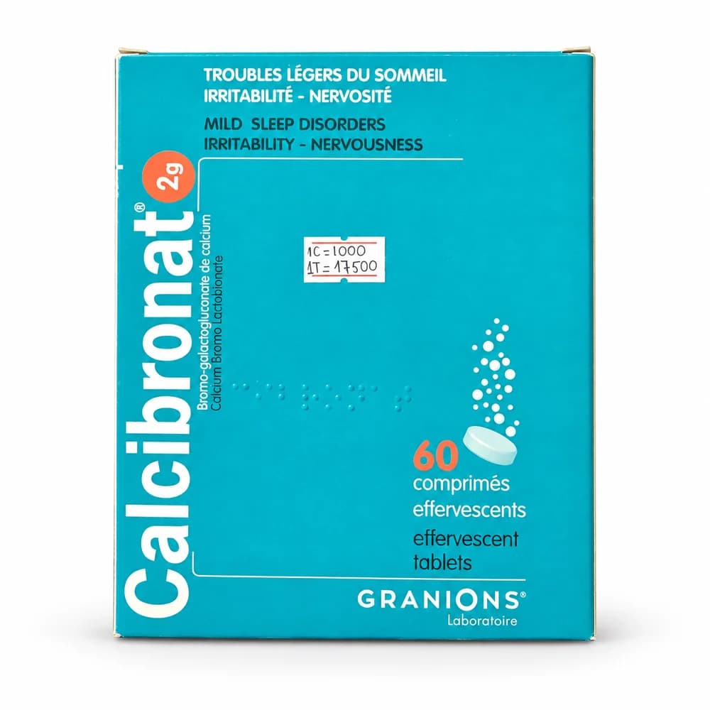 Calcibronat 2 g per effervescent tablet