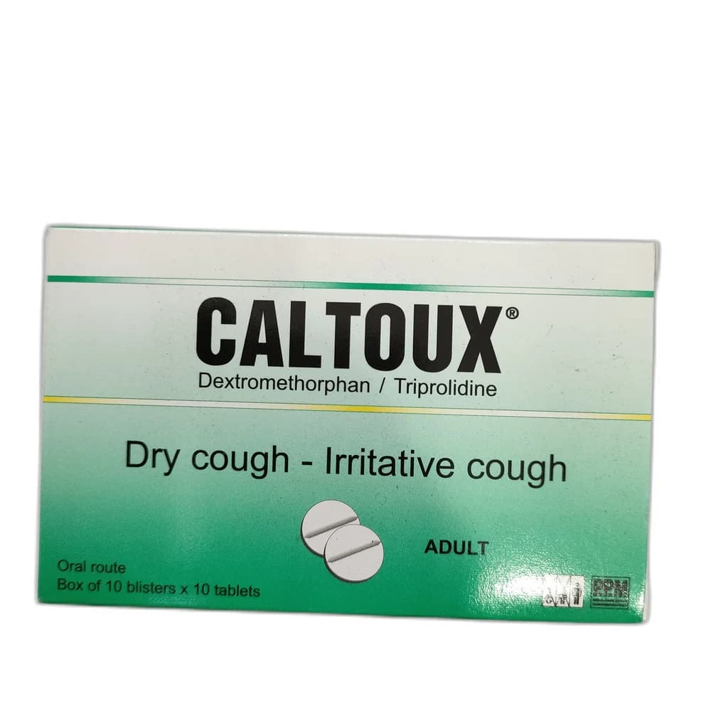 Caltoux Dextromethorphan 30 mg / Triprolidine 2 mg