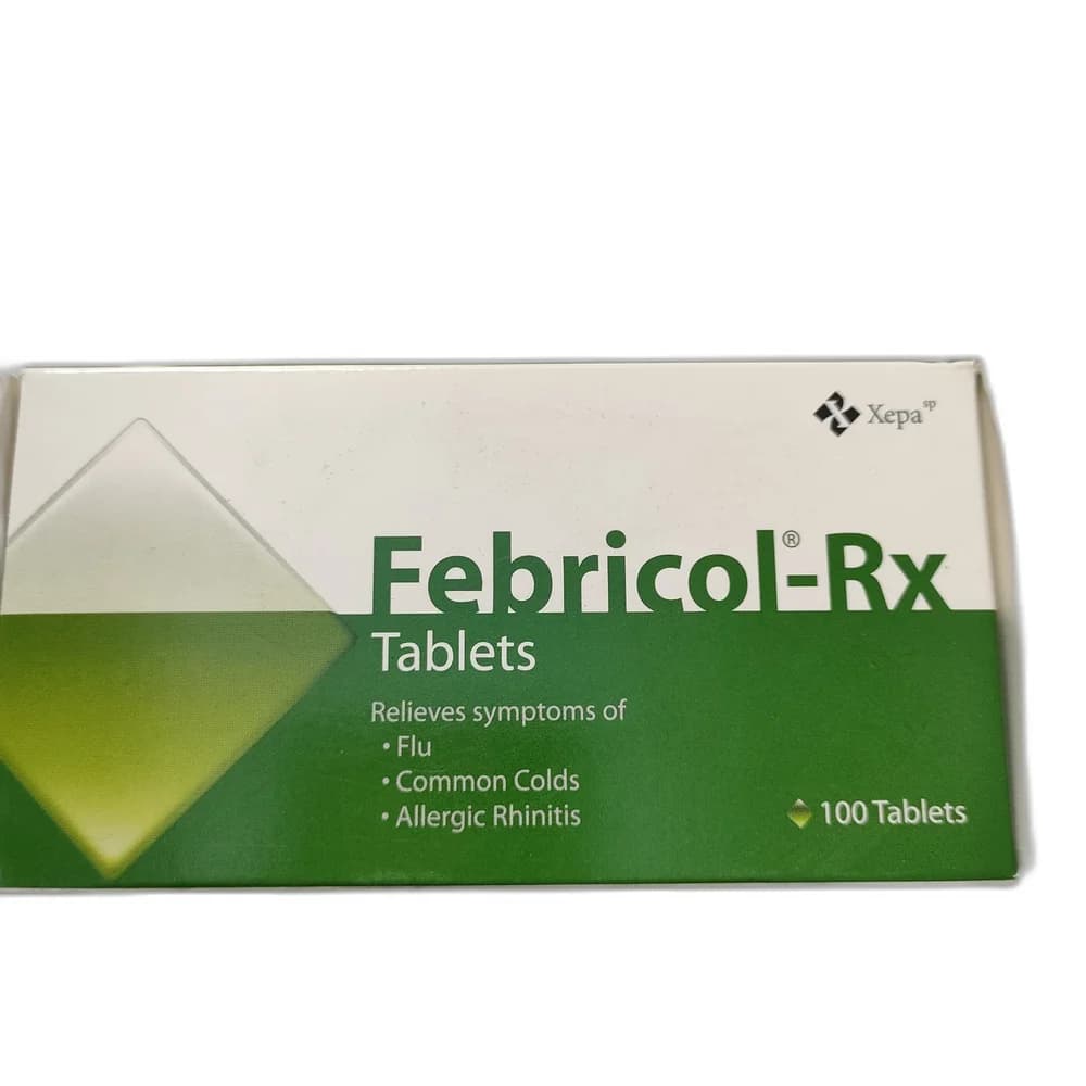 Febricol-Rx 500 mg paracetamol per tablet