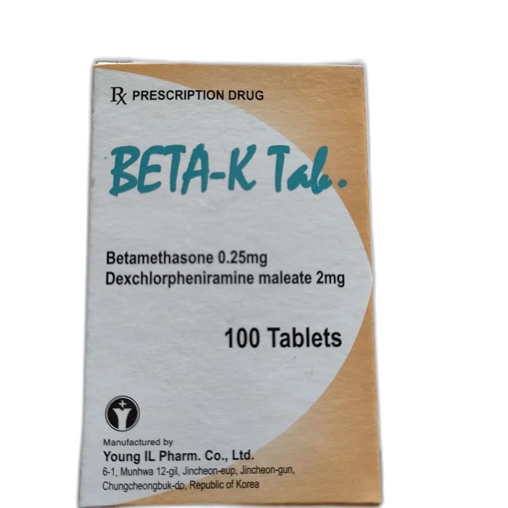 Beta-K 0.25 mg / 2 mg
