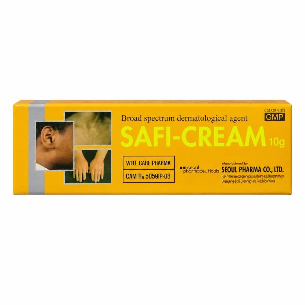Safi-Cream Topical use