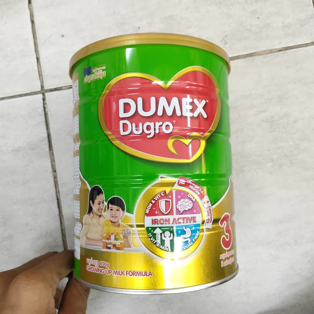 Dumex Dugro 3 Growing-Up Milk Formula 1-3 years, 800 g powder