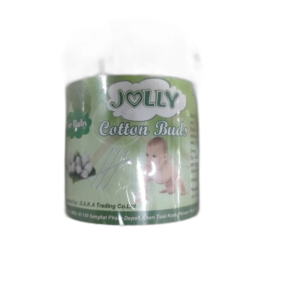 Jolly Cotton Buds For Baby 200 pieces