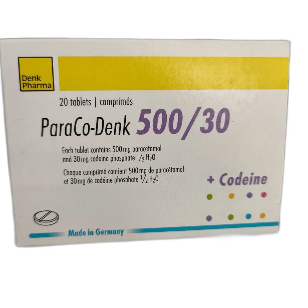 ParaCo-Denk 500/30 500 mg / 30 mg
