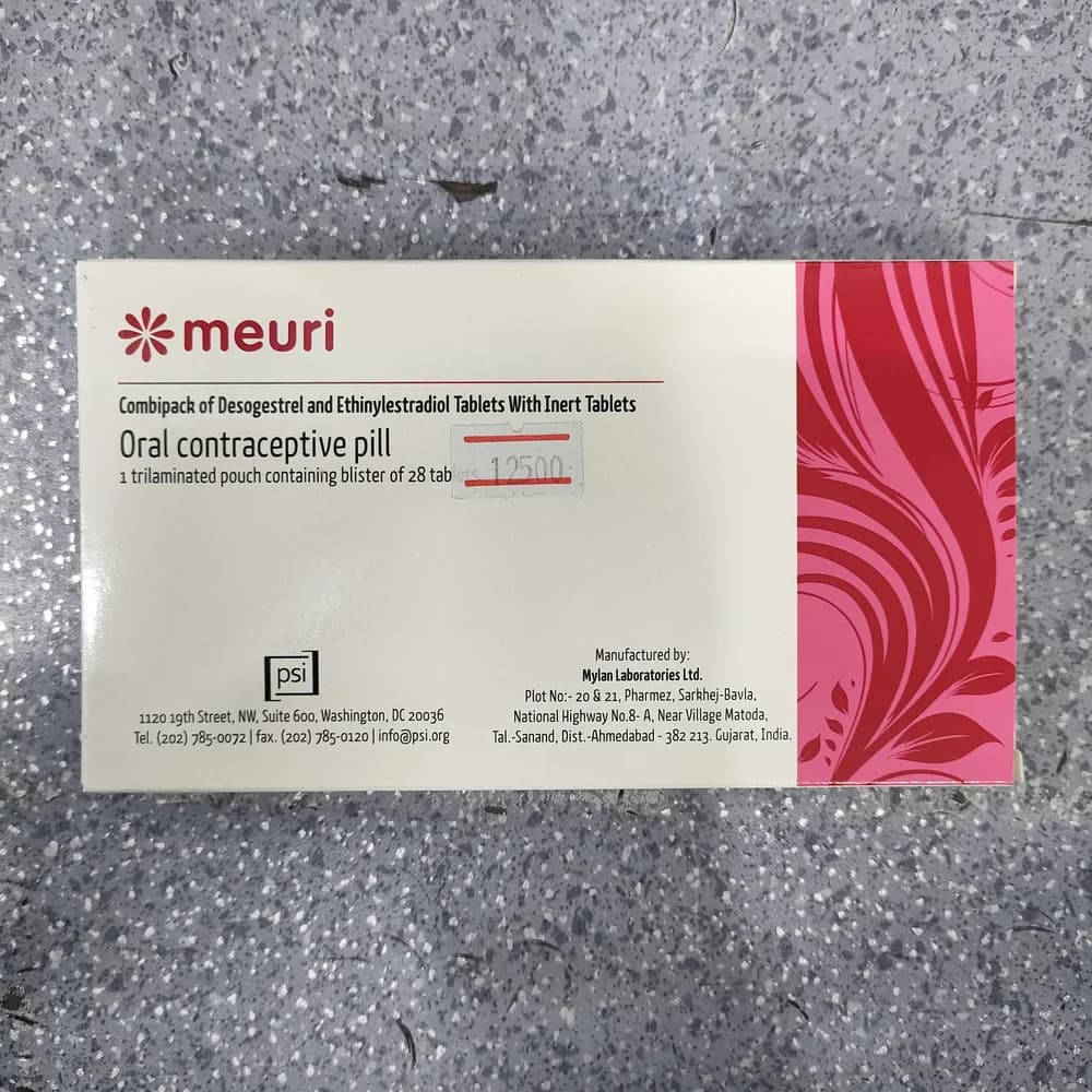 Meuri Desogestrel 0.15 mg / Ethinylestradiol 0.03 mg