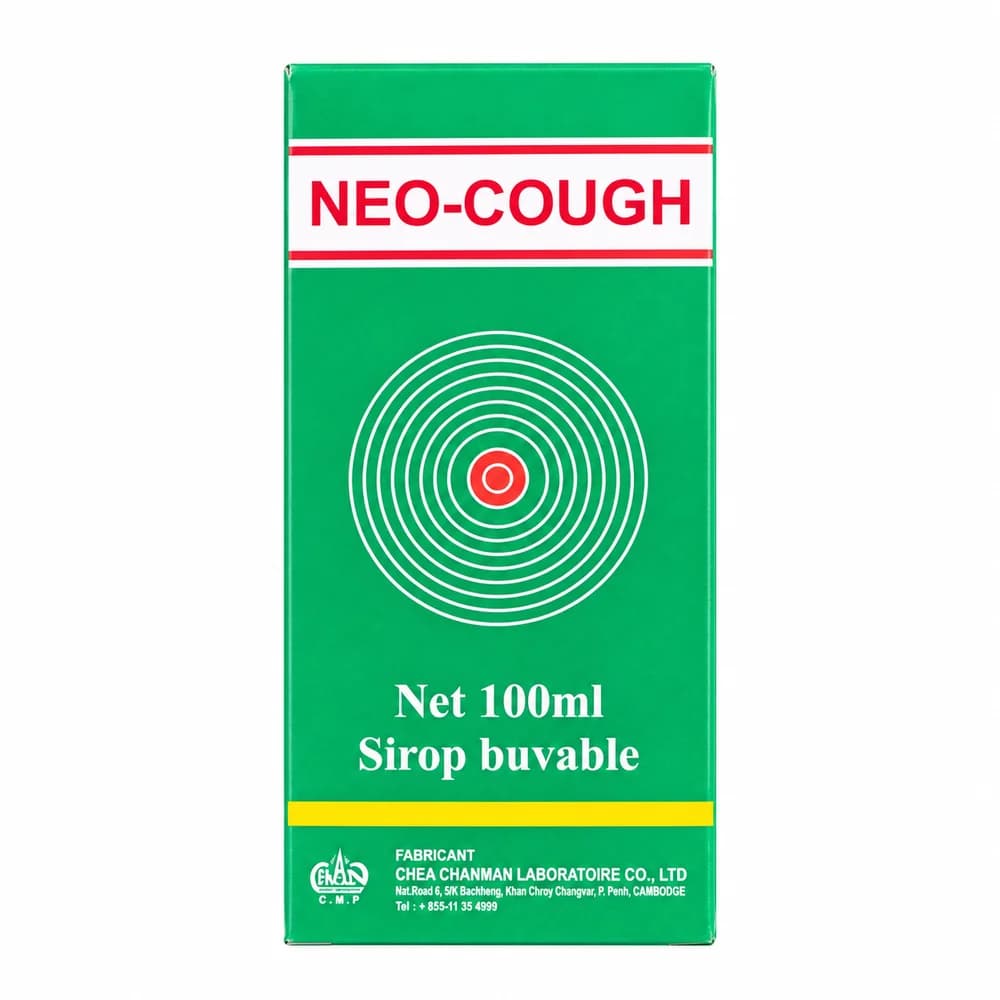 Neo-Cough Promethazine HCl 3.6 mg / Codeine phosphate 9 mg per 5 mL