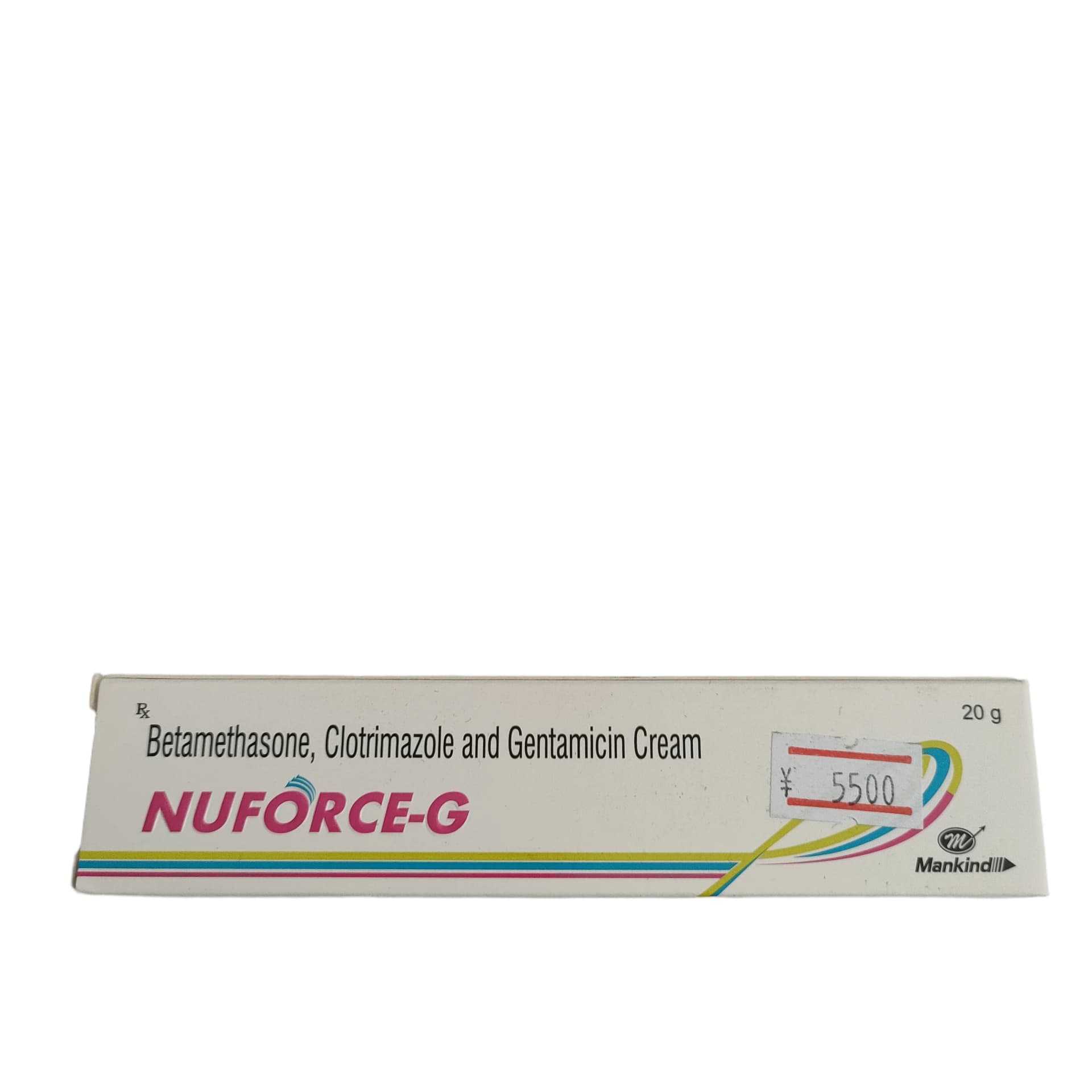 Nuforce-G Betamethasone + Clotrimazole + Gentamicin cream