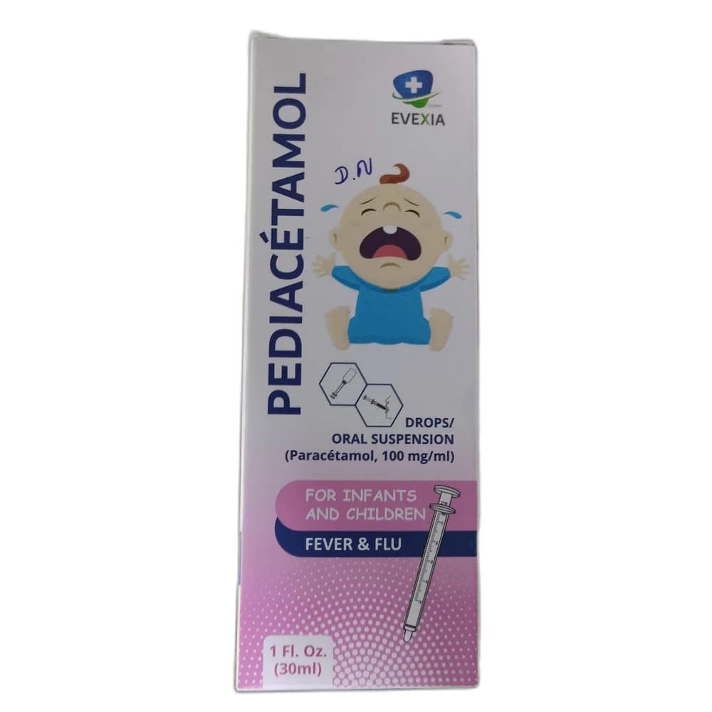 Pediacetamol 100 mg per ml