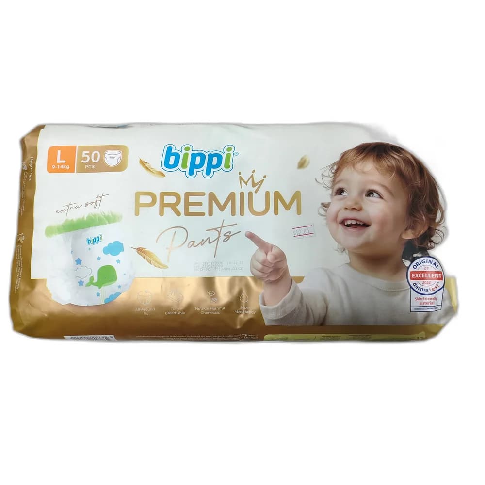 Bippi Premium Pants L, 9–14 kg
