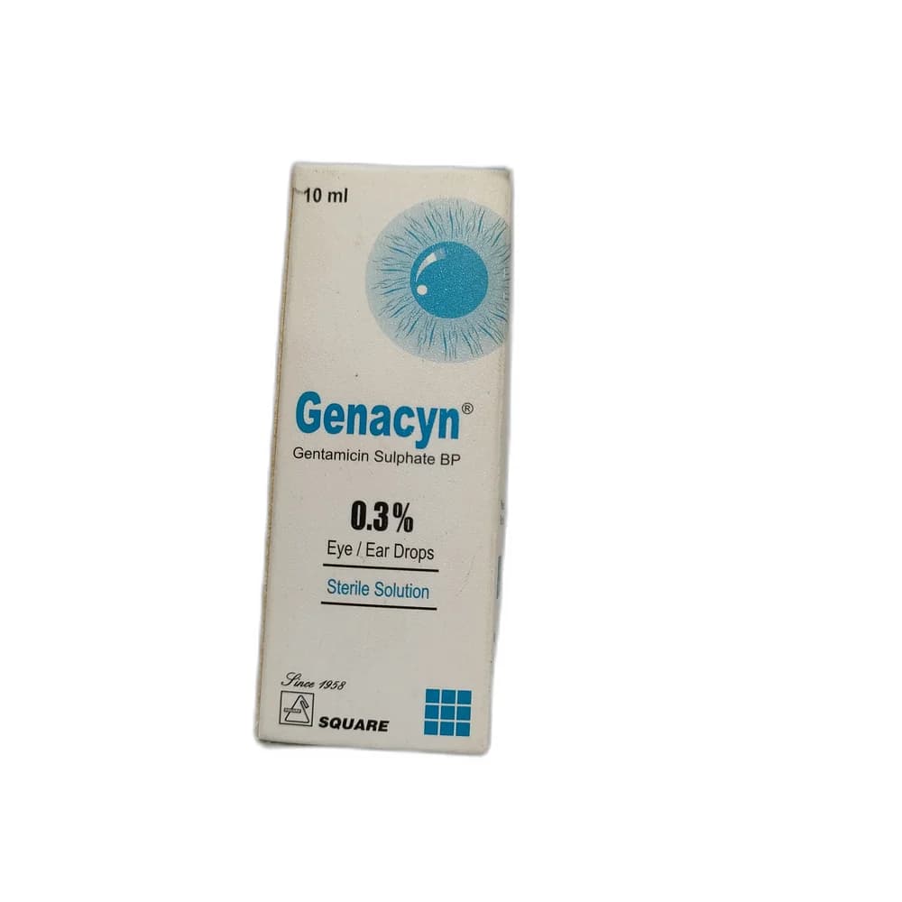 Genacyn 0.3% (Gentamicin Sulphate BP 3 mg/ml)