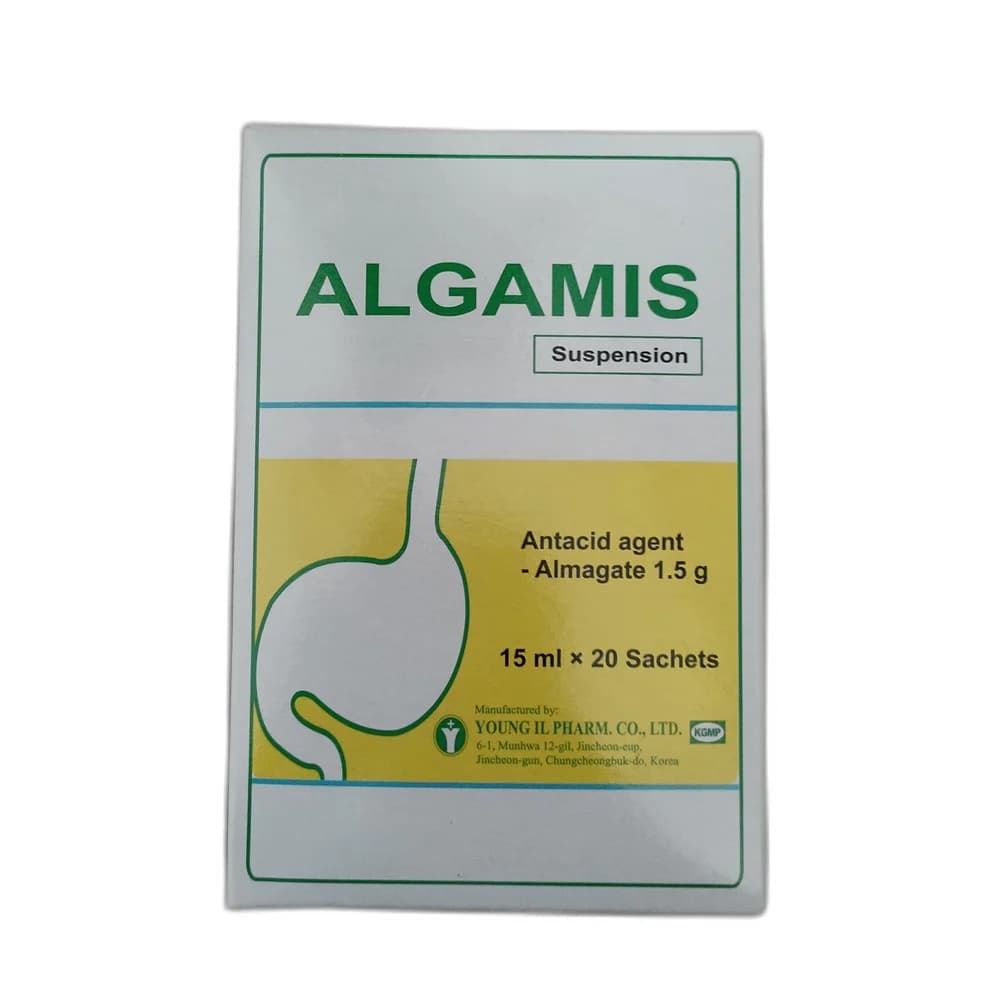 Algamis Suspension 1.5 g / 15 mL sachet