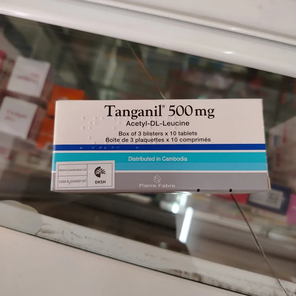 Tanganil Acetyl-DL-Leucine 500 mg tablet