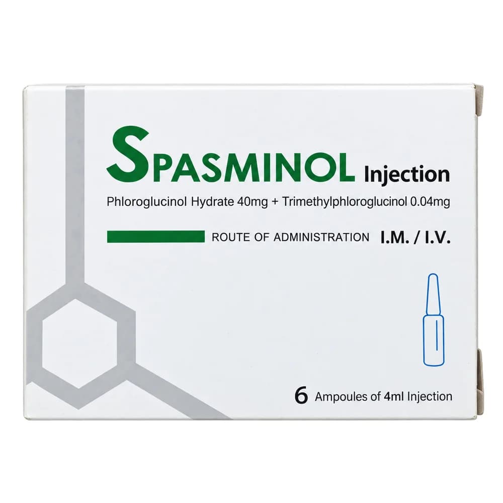 Spasminol 40 mg / 0.04 mg per 4 mL