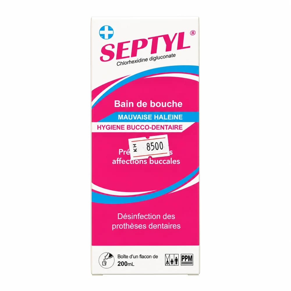 SepTYL Chlorhexidine digluconate — 200 ml mouthwash variant