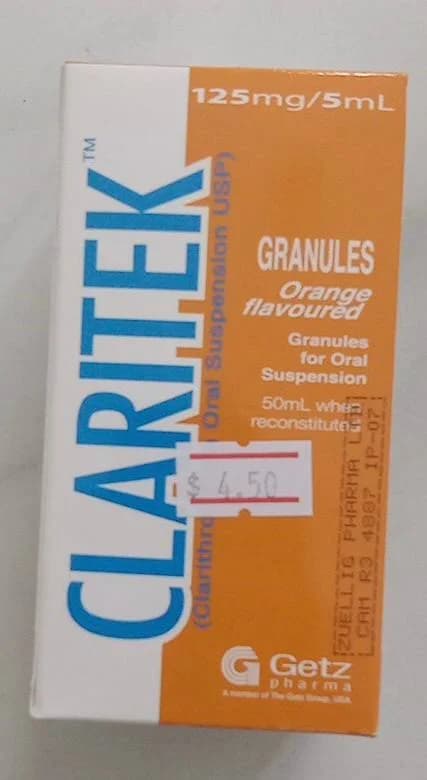 Claritek Clarithromycin 500mg