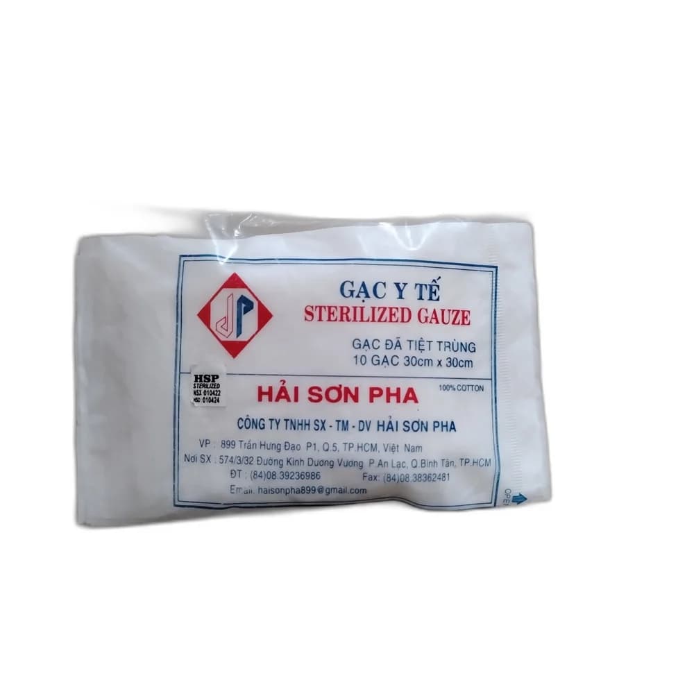 Hai Son Pha Sterilized Gauze 30 cm x 30 cm