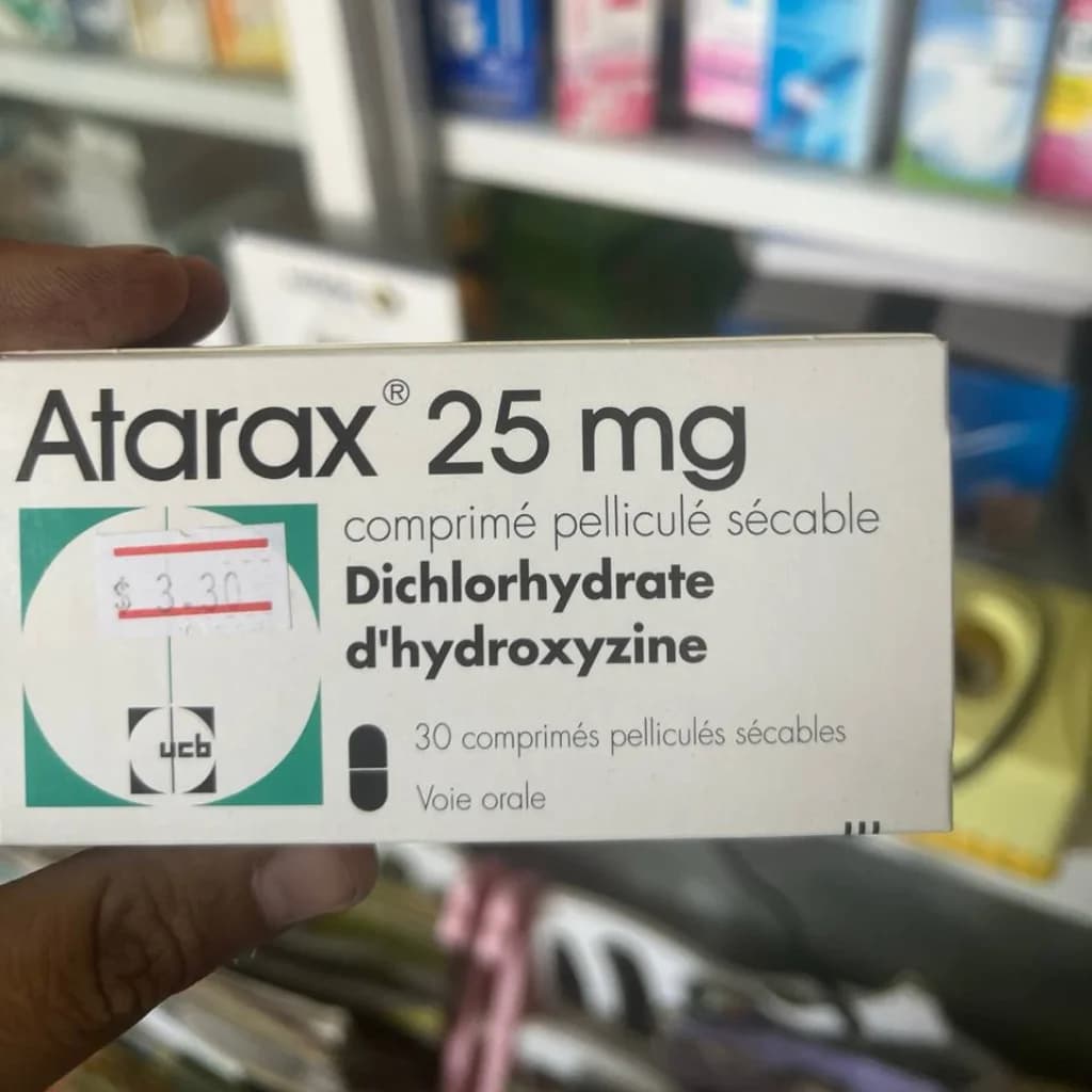 Atarax 25mg (Hydroxyzine) 25mg