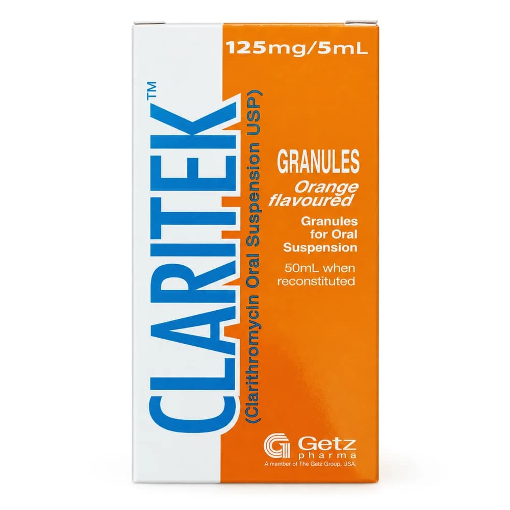 Claritek 125 mg/5 mL
