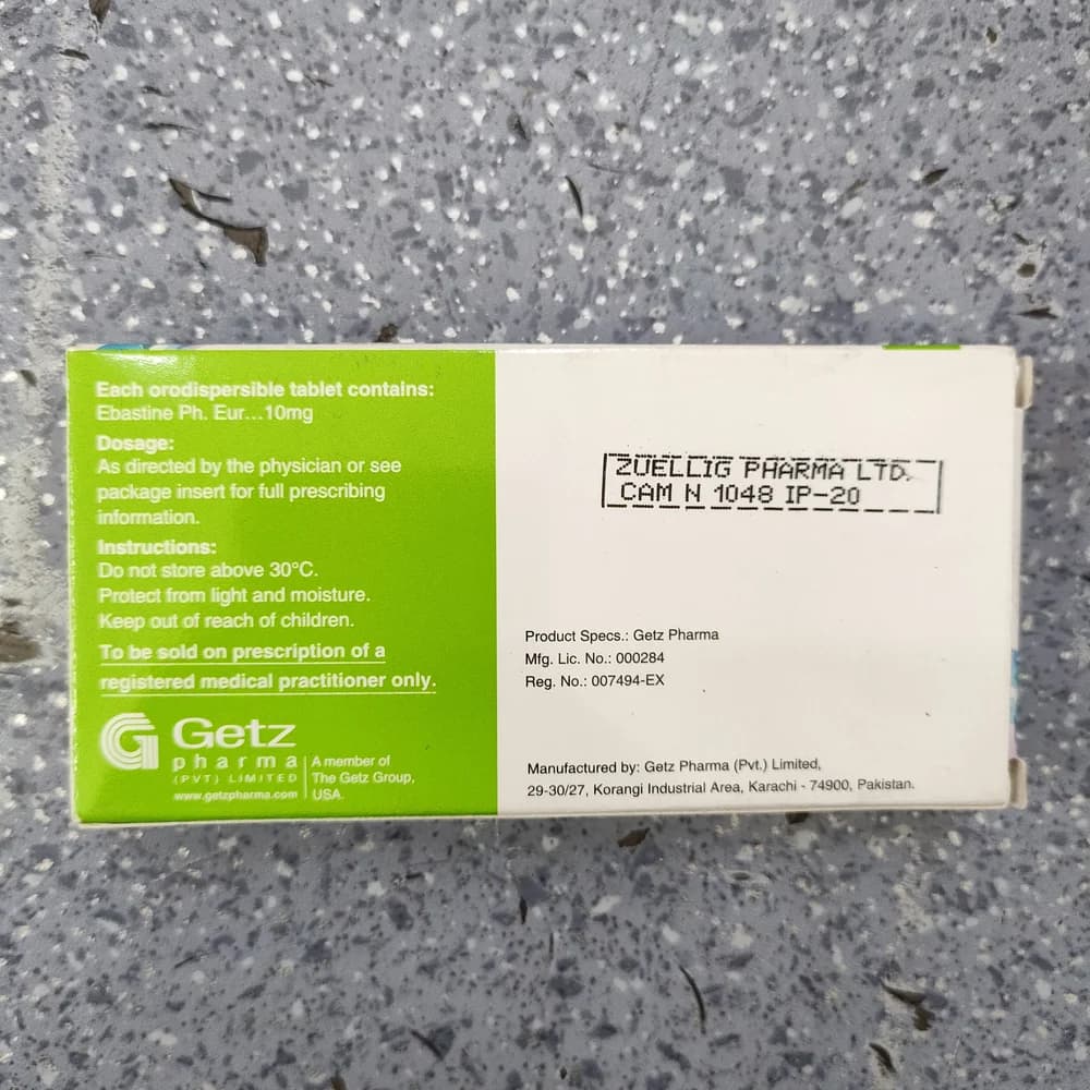 Ebatis 10 mg