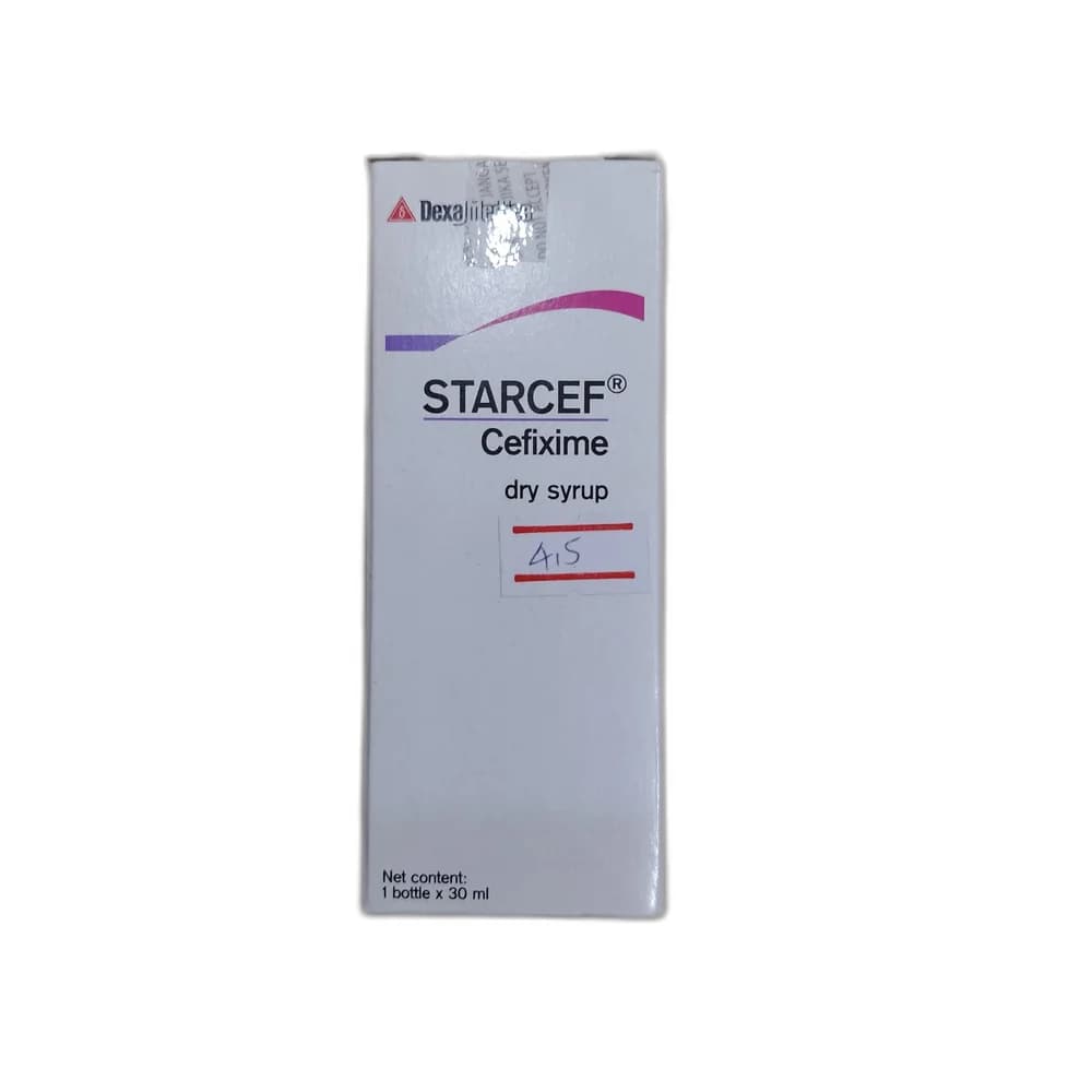 Starcef 100 mg / 5 mL