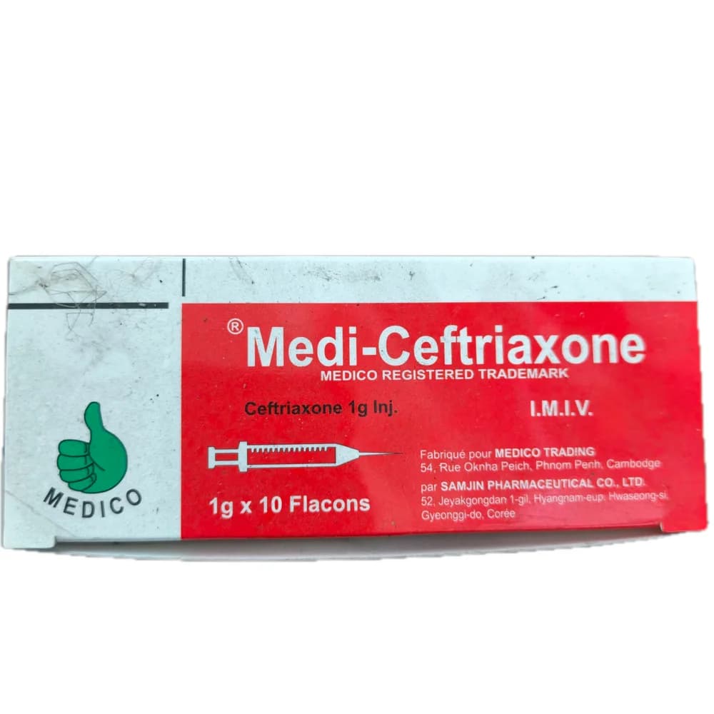 Medi-Ceftriaxone 1 g