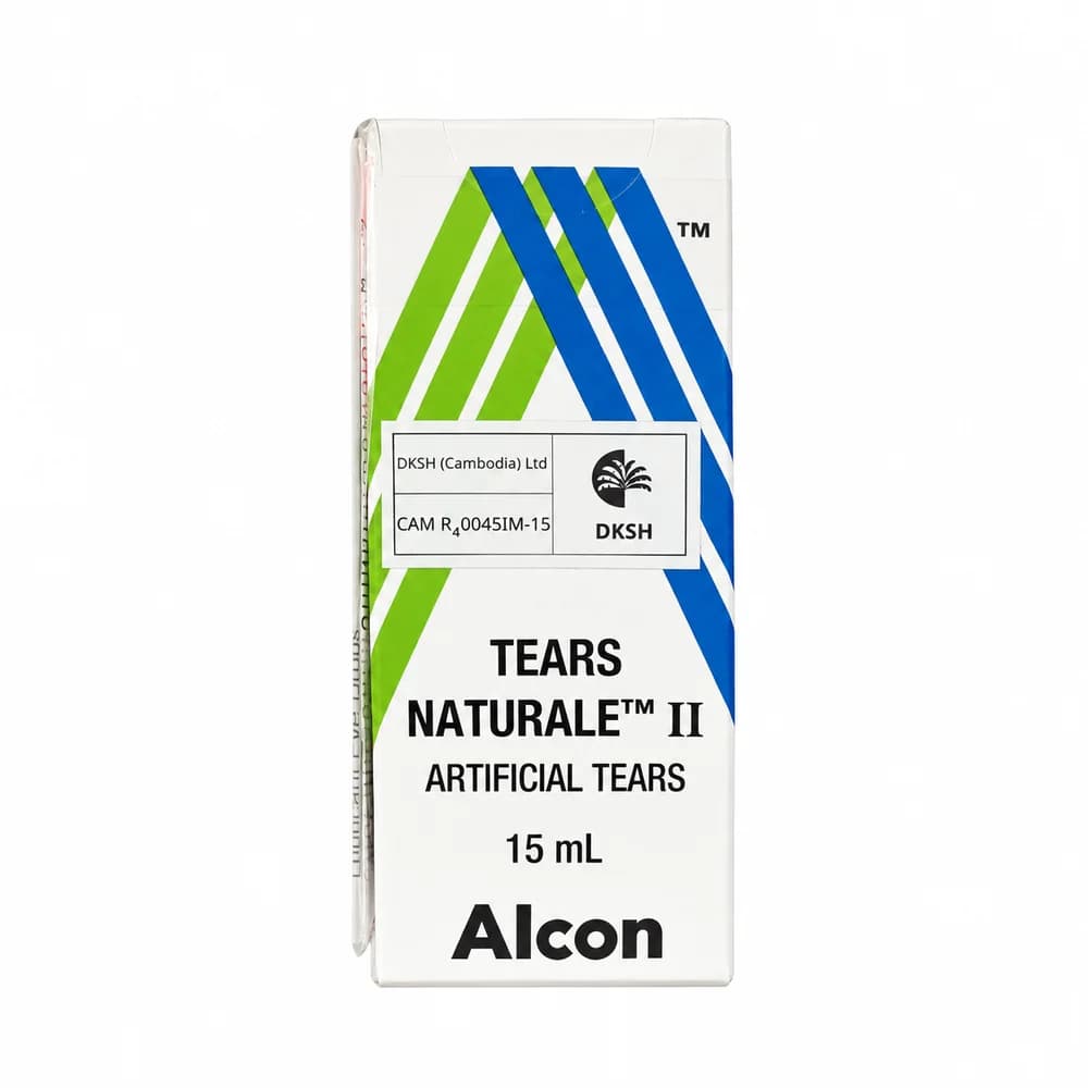 Tears Naturale II Dextran 70 0.1% / Hypromellose 0.3%