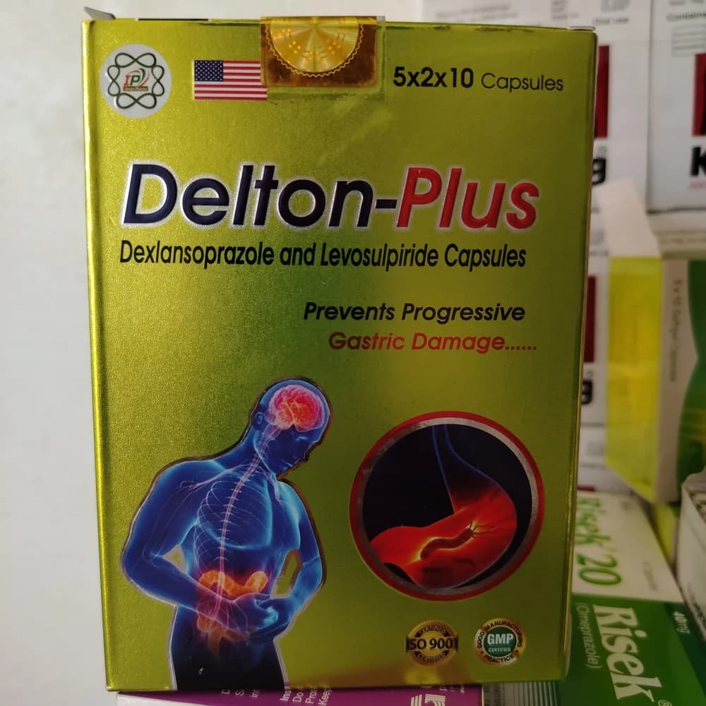 Delton-Plus Dexlansoprazole 60 mg / Levosulpiride 75 mg