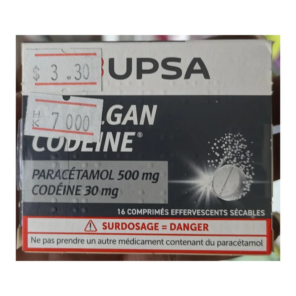 Efferalgan Codéine 500 mg / 30 mg