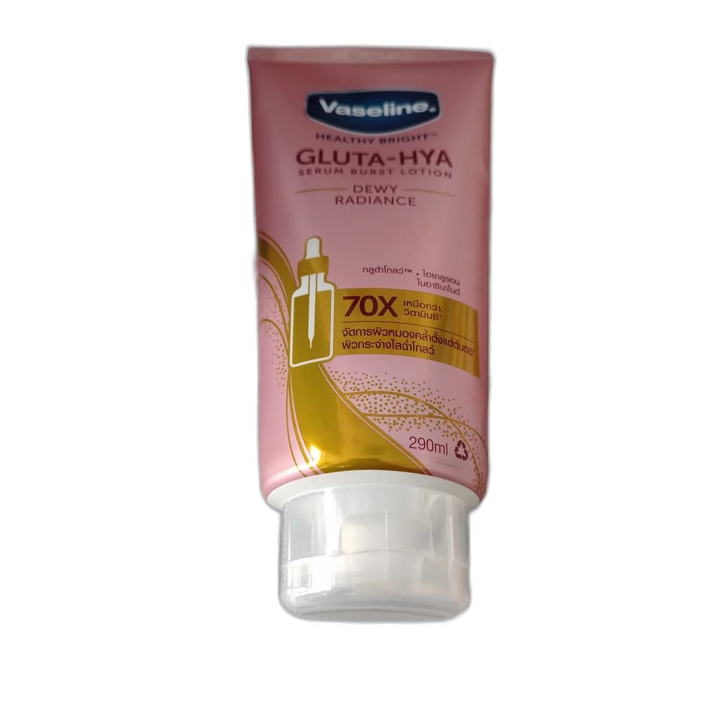 Vaseline Healthy Bright Gluta-Hya Serum Burst Lotion (Dewy Radiance) 290 mL