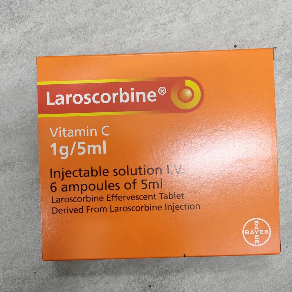 Laroscorbine Vitamin C 1 g / 5 ml (per ampoule)