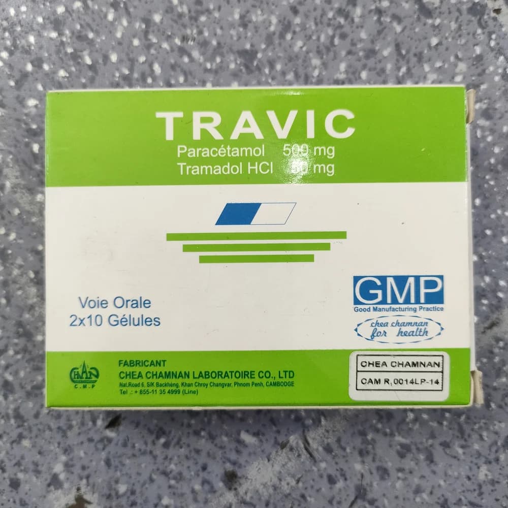 Travic 500 mg / 50 mg