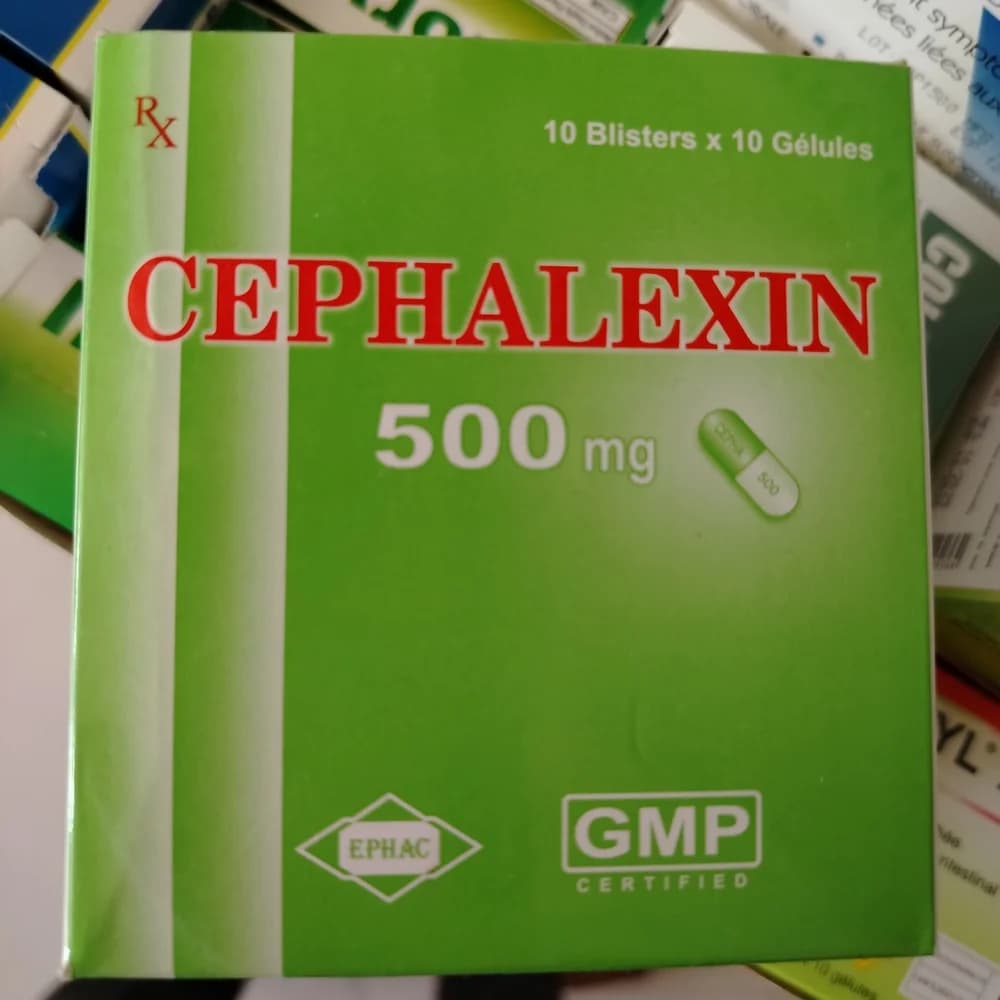 Cephalexin 500 mg per capsule