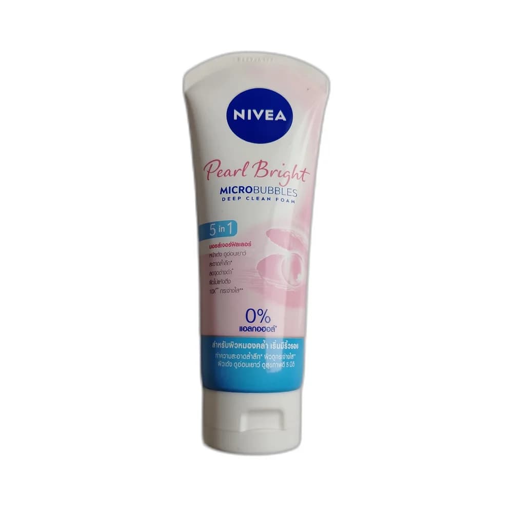 NIVEA Pearl Bright MicroBubbles Deep Clean Foam 5-in-1 100 g